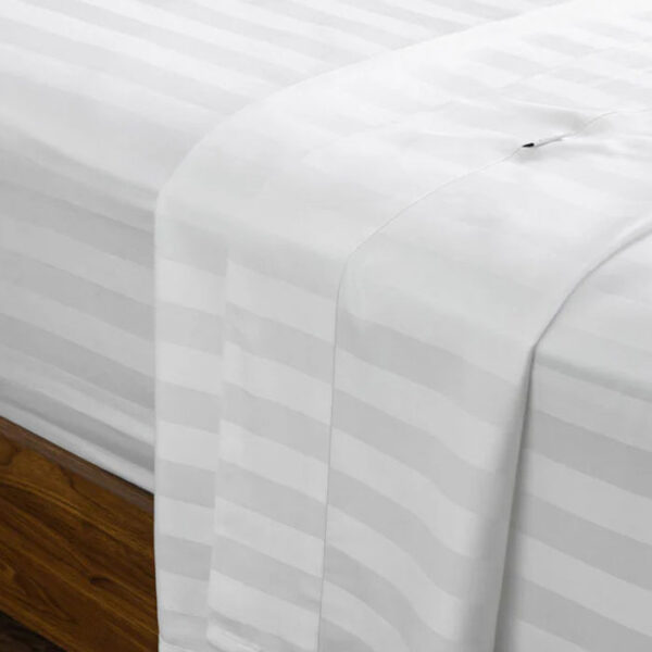 Flat Sheet (3CM Stripe)